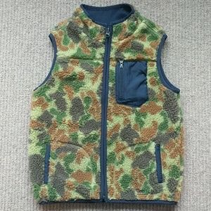 Baby Gap Boy's Camo Fleece Vest